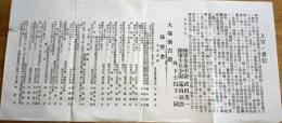 ※上官の書信　日露戦争時戦士せる陸軍歩兵曹長大場勇夫氏へ　陸軍歩兵中尉武田秀一・歩兵少尉遠山誠治等