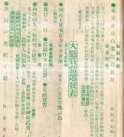 ※愛土第229號　堀田鼎会長新任挨拶と写真・君塚角之助副会長・農林、商工両省合併反対理由＝帝国農会長矢作榮藏ほか