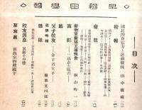 ※早稲田学報　第436號　国民的自信力と運動競技＝田中穂積・面影＝三橋市太郎君・新教室新築工事報告＝桐山均一ほか
