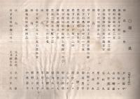 ※大正十三年十二月記念写真帖　戸板裁縫学校速成科　第34回卒業生　戸板関子校長等職員録・A組B組卒業生住所氏名等　大イタミです