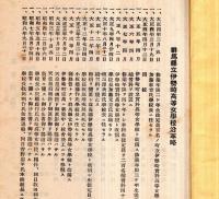 ※群馬県立伊勢崎高等女学校玉耀會員名簿　学校沿革・役員地方委員・大正5年第1回より7回、組織変更第1回より昭和10年第11回迄名簿等