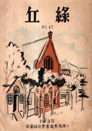 ※緑丘　第47號　1935　小樽高等商業学校　百姓一揆の本質と封建社会＝本間英作・生と死の断片＝藤山嘉造ほか