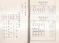 ※第八回営業報告書+株主通知1枚　自昭和拾弐年拾弐月壹日至同年拾参年五月参拾壹日　東京電気株式会社　（山口喜三郎社長））