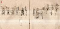 ※昭和十七年度学校経営案　大原町国民学校　（現千葉県いすみ市）　ガリ刷　教育勅語・少年団活動等