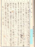 ※某氏戦後の日記（長野縣稲荷町某氏書翰箋使用）昭和21年上京時より昭和24年第一子誕生迄　夜汽車・リンゴブローカー・浮浪児・食糧営団・衆議院議員選挙で長野縣安藤はつがトップ当選・社会党第一党等々