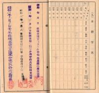 ※青年學校手帳　東京府西多摩郡増戸村（現あきる野市）某君