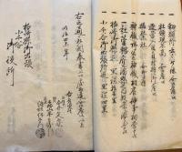※明治四未ねん神社取調上帳　越後國魚沼郡吉水村鎮座石動大明神　十二大明神　諏訪大明神・松尾大明神等＆物産取調上帳