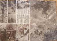 ※写真週報第343號　表紙：栃木県栗山村炭づくり　旅行をもっと慎まう・決戦けざして白金ぞくぞく応召・家庭航空読本等々