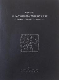 瓦谷戸窯跡群発掘調査報告書　ＣＤ付　東京都稲城市