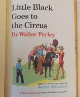 洋書絵本　Little Black Goes to the Circus!　【Beginner Books】