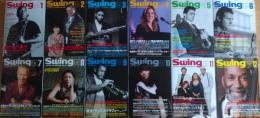 Swing JOURNAL ( スイングジャーナル ) 2009年 1月号～12月号　12冊揃　別冊付録 2008ＪＡＺＺ　ＣＤ・ＬＰ・ＡＶ　完全データ・ブック