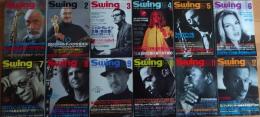 Swing JOURNAL ( スイングジャーナル ) 2002年 1月号～12月号　12冊揃　別冊付録 2001ＪＡＺＺ　ＣＤ・ＬＰ・ＡＶ　完全データ・ブック 