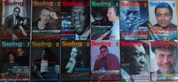 Swing JOURNAL ( スイングジャーナル ) 2001年 1月号～12月号　12冊揃　別冊付録 2000ＪＡＺＺ　ＣＤ・ＬＰ・ＡＶ　完全データ・ブック