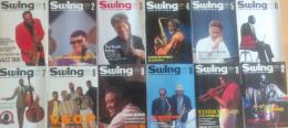 Swing JOURNAL ( スイングジャーナル ) 1992年 1月号～12月号　12冊揃　  別冊付録 1991ＪＡＺＺ　ＣＤ・ＬＰ・ビデオ・データ・ブック