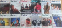 Swing JOURNAL ( スイングジャーナル ) 1989年 1月号～12月号　12冊揃　  別冊付録 1988ジャズ　ＣＤ・ＬＰ・ビデオ・データ・ブック 