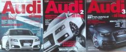 Audi×af imp. : Audiスタイルアップ&チューニングパーフェクトガイドブック ＜Cartop mook af imp. limited series＞１・２・３　３冊