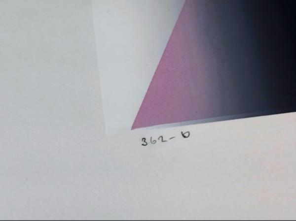久保晃 「362-b」 シルクスクリーン作品 | ¥5,000 - 日本の古本屋