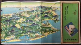 中部日本　観光鳥瞰図