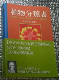 植物分類表 ＤＮＡが決める新分類体系！