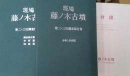 斑鳩 藤ノ木古墳　第二・三次調査報告書　調査報告篇・考察編・図版篇／分析と技術篇・付図３点