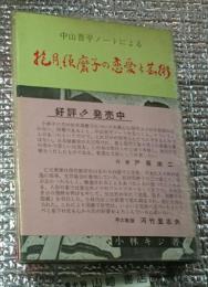 中山晋平ノートによる 抱月、須磨子の恋愛と芸術　　