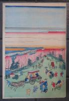 東京銀座新栽花王満開之図