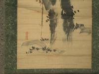 加舎白雄　春秋庵白雄賛　幅