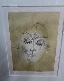 池田 満寿夫 (Masuo Ikeda)　顔D (Kao.D)