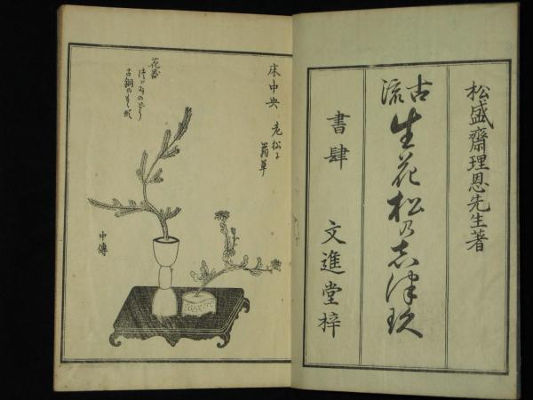 古流 生花 松乃志津玖(法橋理恩) / 古本、中古本、古書籍の通販は