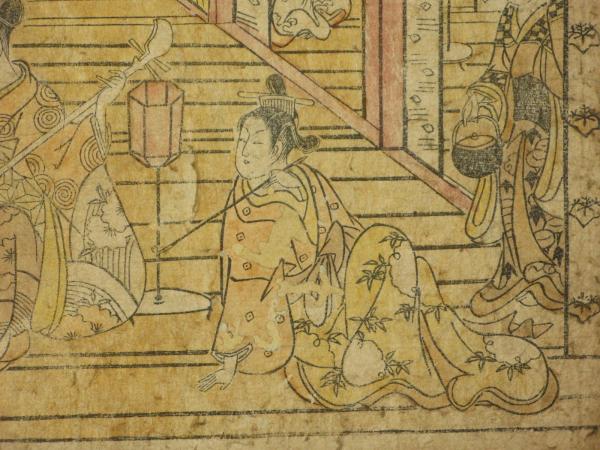☆肉筆貴重な原画☆西村千太郎／オレンジの家／パステル☆直筆