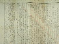 壺の石 : 蝦夷路程便覧　東部壺の石 ・西部壺の石