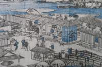 金毘羅圖繪　金毘羅出船所　浦川一船画