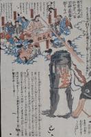 上方震下り　瓢磐鯰の化物　一名難獣といふ　ナマズ繪