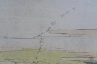 江戸八景　吉原落雁　豊廣画