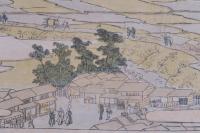 江戸八景　吉原落雁　豊廣画