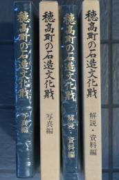 穂高町の石造文化財　解説資料編・写真編　2冊