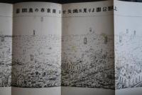 自然的革命　上野公園より見た焼失せる東京市の鳥瞰圖
