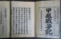 甲越戦争記