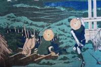 富嶽三十六景　武州千住　北斎
