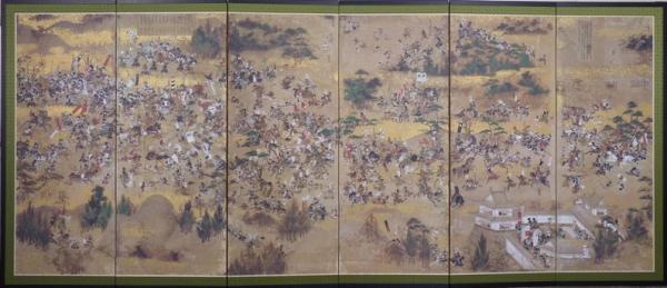 紀州本 川中島合戦図屏風 限定 150組 六曲一双(便利堂制作) / ほ