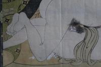  磯田湖龍齋　無題シリーズ　春画