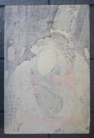 臥煙・纏もの　市川高麗藏　江戸華夜の賑　芳艶画