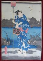 日月星ノ内　星　左1枚　蛍狩り
