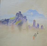 丸山晩霞　八ヶ岳