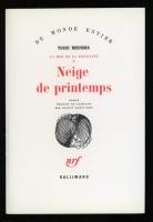 Neige de printemps