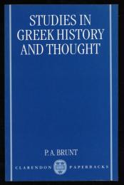 Studies in Greek history and thought