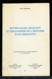 Mythologies, religion et philosophie de l'histoire dans Herodote