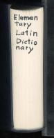An elementary Larin Dictionary