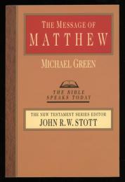 BST  THE MESSAGE OF MATTHEW