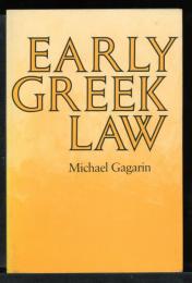 EARLY GREEK LAW